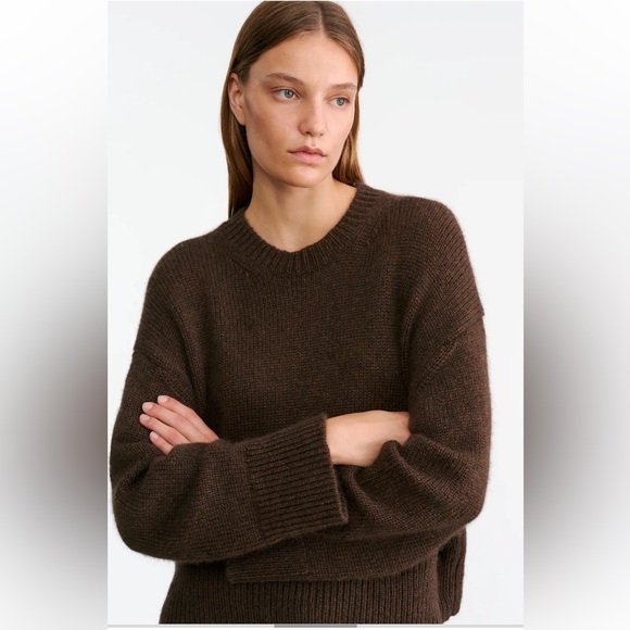 Nili Lotan ANISA CASHMERE SWEATER Size XS - Picture 3 of 5